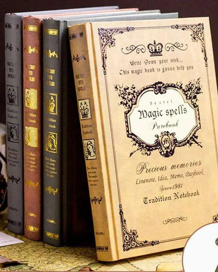 Vintage European A5 Creative Journal for Inspired Minds