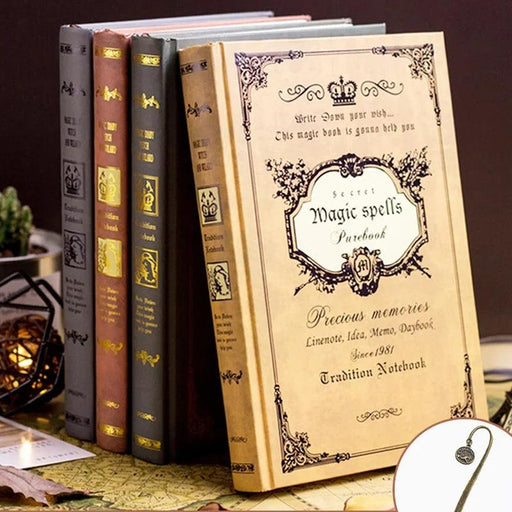 Vintage European A5 Creative Journal for Inspired Minds