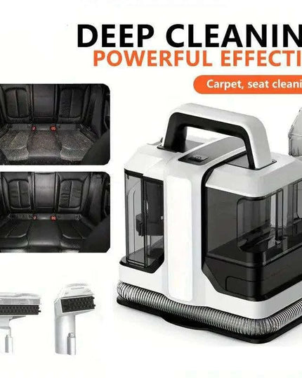 Powerful 450W Corded Handheld Cleaner for Carpets, Upholstery, and Pet Stains