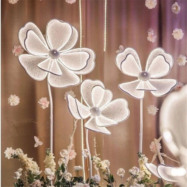 LED decorative luminous peony flowers, wedding road guide, white silk decoration, for wedding party birthday home decoration led-decorative-luminous-peony-flowers-wedding-road-guide-white-silk-decoration-for-wedding-party-birthday-home-decoration-1