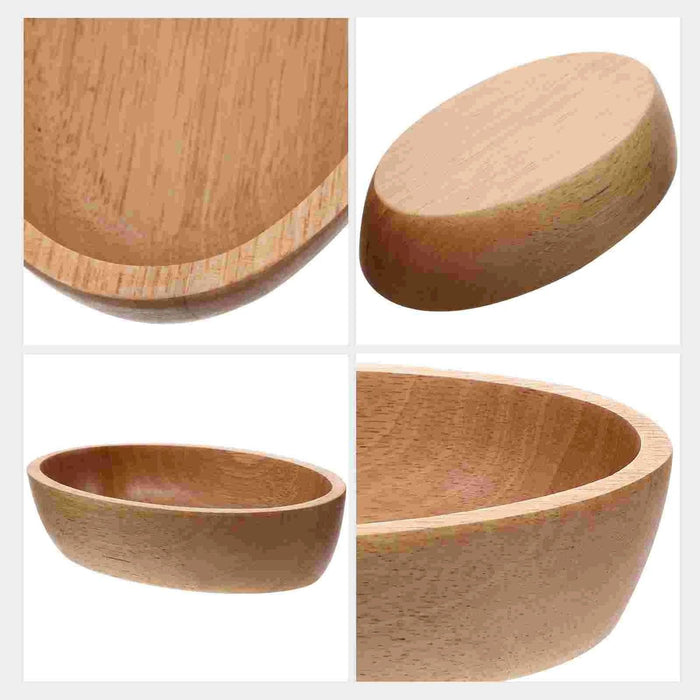 Elegant Wooden Serving Tray Set for Fruits, Desserts, and Sushi - Chic Home Decor Essential
