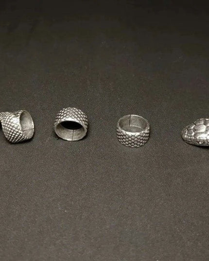 Serpent's Whisper: Enchanting Vintage Gothic Jewelry Set