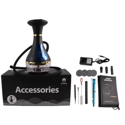 European Stores Arabian Electric Hookah - Fast Heating, Rechargeable