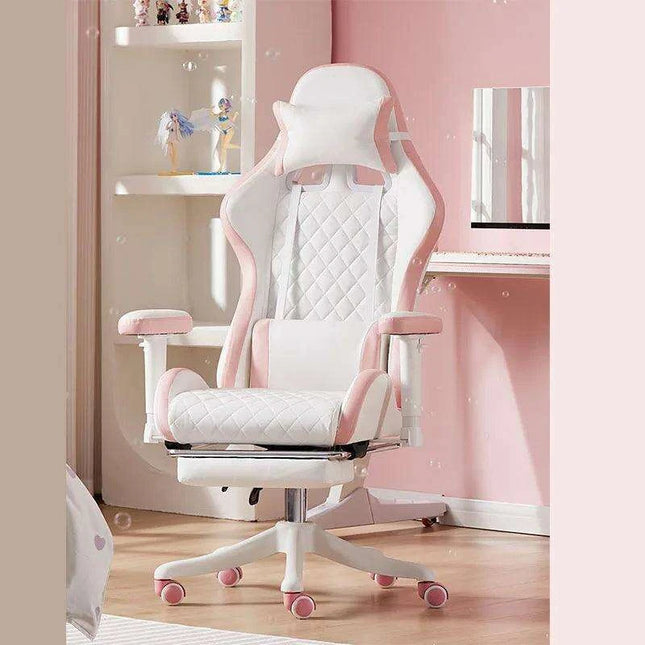 Diamond Leather Gaming Chair for Streamers and Gamers