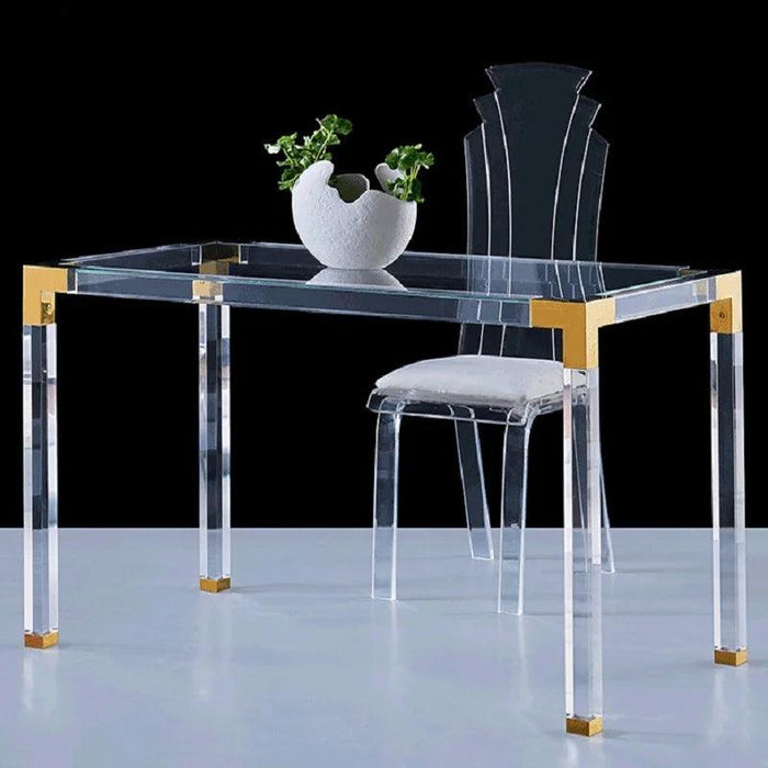 Sleek Acrylic Table for Elegant Event Decoration