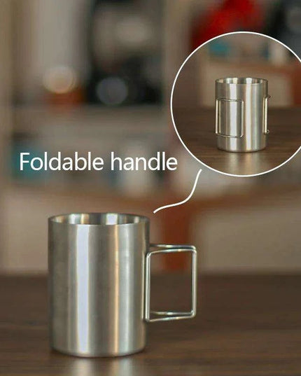 Stainless Steel Reusable Coffee Filter Cup with Convenient Hanging Ears - Eco-Friendly Brewing Essential