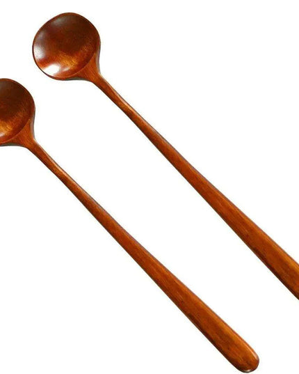 Eco-Friendly Ellipse Wooden Utensil Set for Gourmet Cooking