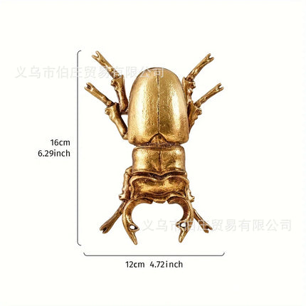 Shop1105754556 Gold Resin Hornet Wall Decoration - Unique Home Decor C