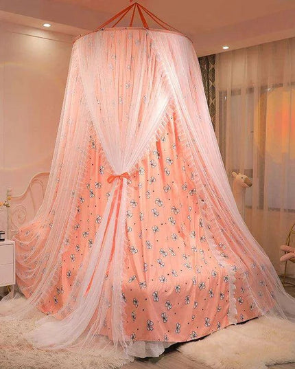 Dreamy Double Layer Floral Lace Canopy - Create Your Personal Oasis