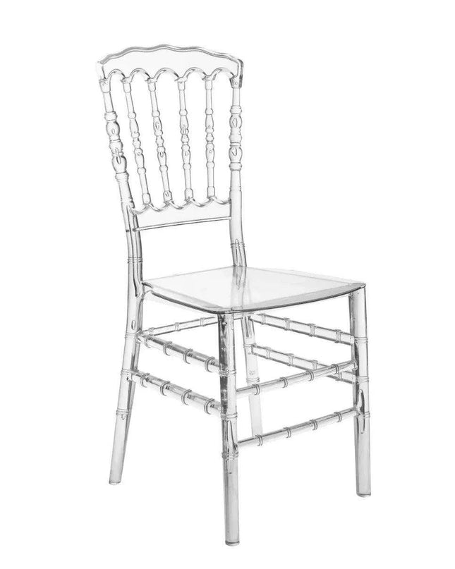 Modern 32-Piece Clear Acrylic Stacking Stools for Events