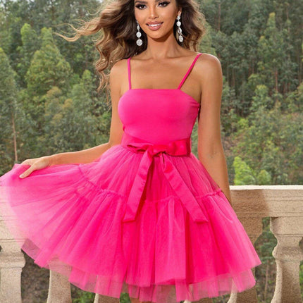 Chic Backless White Mini Slip Dress for Women - Perfect for Summer Parties, Birthdays, and Bridesmaids