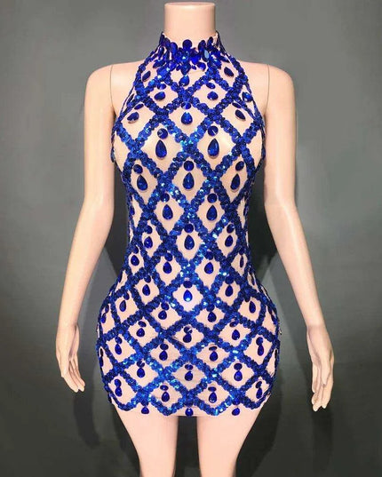 Radiant Rose Pink Sequin Mesh Bodycon Dress - Perfect for Celebratory Occasions