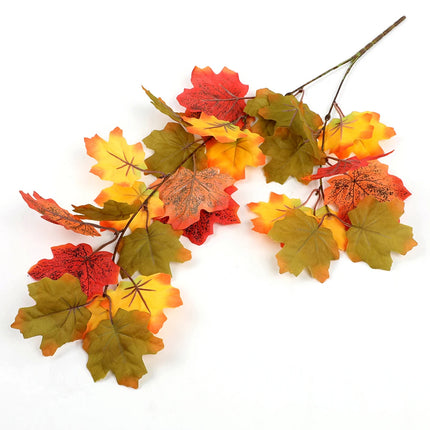 Artificial Autumn Maple Hanging Foliage, 61 cm or 75 cm, 1 Piece