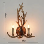 Wall lamp wood
