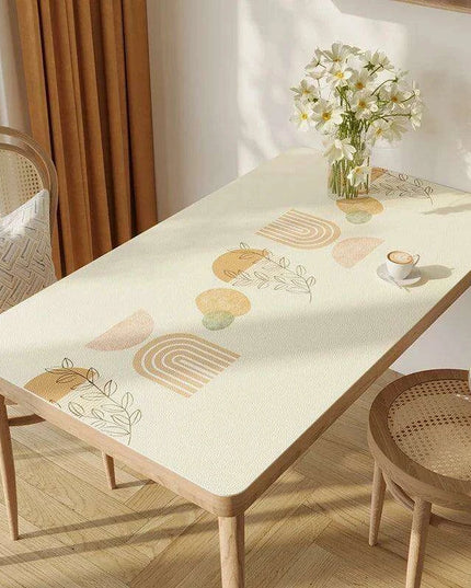 Luxurious Waterproof PU Leather Table Protector: Elegant Shield for Your Furniture