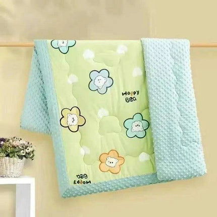 Adorable Plush Infant Blanket: Soft Comfort for Your Baby's Delicate Skin