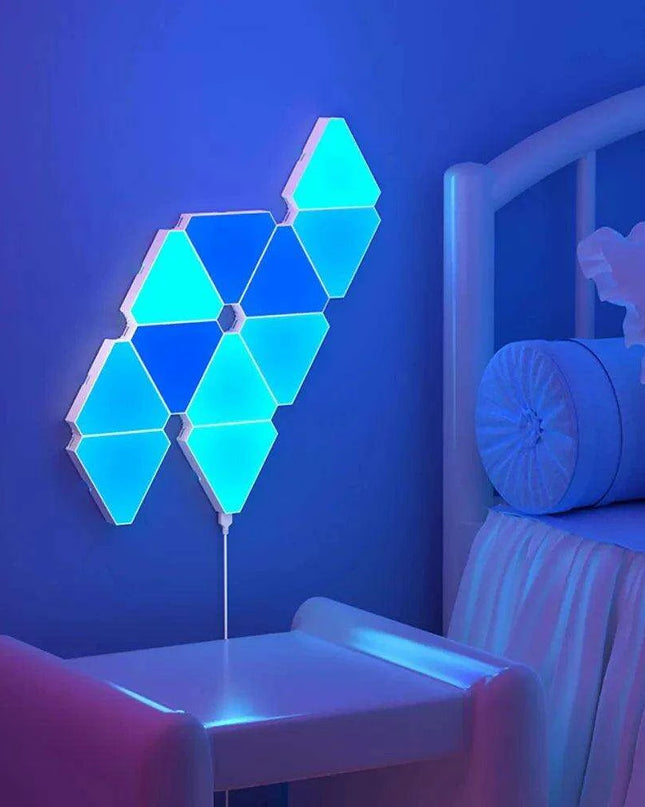 Bluetooth-Controlled RGB Music-Responsive LED Wall Light - Elevate Your Home Ambiance