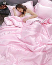 180x220cm4-piece set / Anne pink