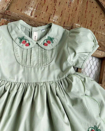 Elegant Spanish Lolita Toddler Dress - Ideal for Birthdays and Eid Celebrations