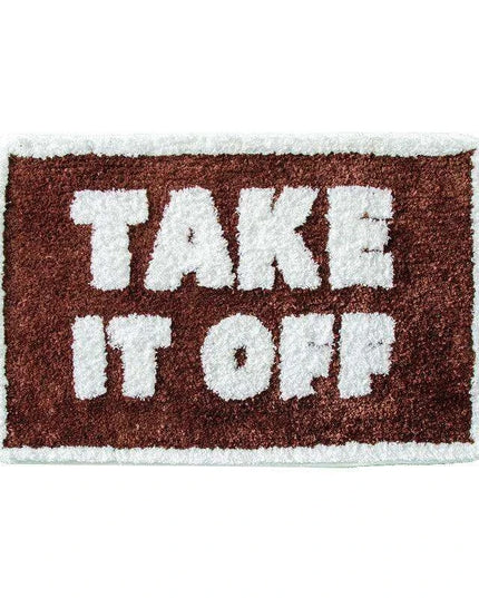 Stylish Tufted Letter Pattern Area Rug for Elegant Home Decor Enhancement