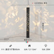Black H60cm / White light / UK Plug