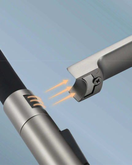 Elegant Gunmetal Magnetic Docking Kitchen Faucet - Stylish Single Handle Hot and Cold Tap