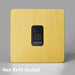 Luxurious Gold Dimmer Switch Set with USB Charging Port - Perfect for French/EU Plugs