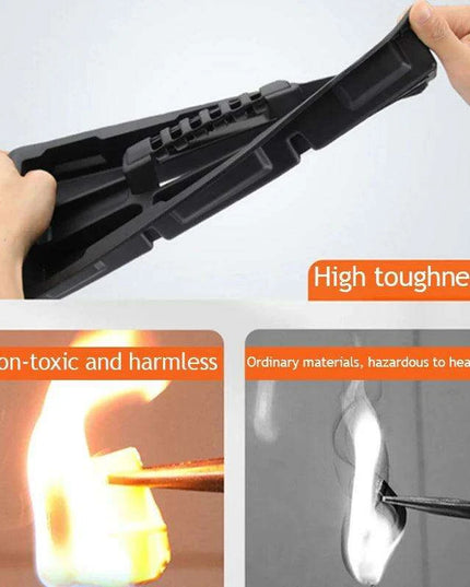 Elite Stainless Steel Toolbox with Dual Secure Storage and Innovative Security Features