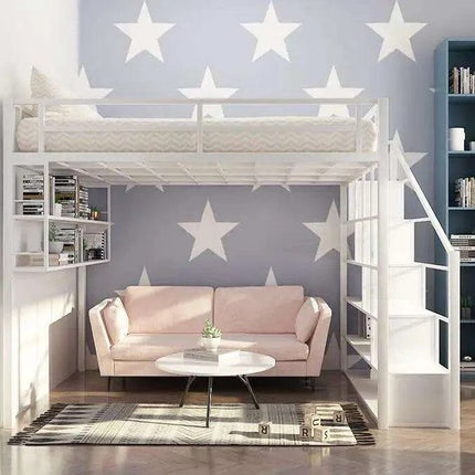 Compact Nordic Iron Art Bed Set for Stylish Living Solutions