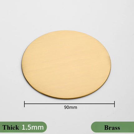 Brass Decorative Furniture Inlay Sheet — Hollow Carved Golden Panel, Sold as 1 or 2 Pieces