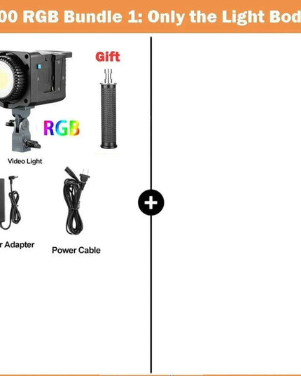 Sokani X100 Professional 100W Bi-Color RGB LED Video Light with Mobile App Control