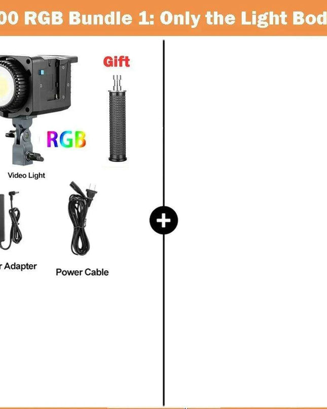 Sokani X100 Professional 100W Bi-Color RGB LED Video Light with Mobile App Control