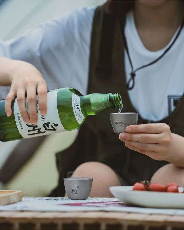 50ml Lightweight Titanium Travel Mug - Ultimate Adventure Companion