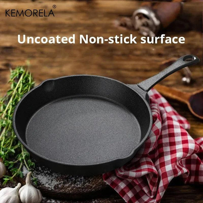 Elegant Compact Cast Iron Skillet for Culinary Mastery