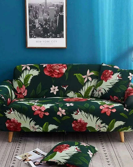 Stretch Sofa Covers for L 1234 Seater Couches - Elegant Design and Complete Protection