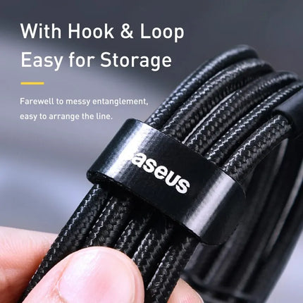 Baseus USB Type C To USB C Cable For iPhone 17 16 100W/5A PD Fast Charging Charger Cord For Macbook Xiaomi Samsung Type-C Cable baseus-usb-type-c-to-usb-c-cable-for-iphone-17-16-100w-5a-pd-fast-charging-charger-cord-for-macbook-xiaomi-samsung-type-c-cable