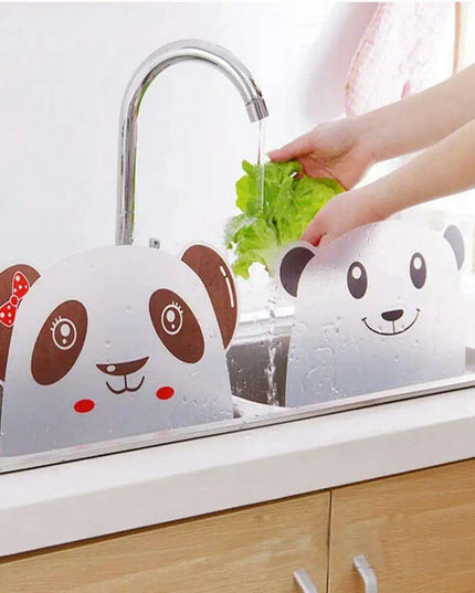 Adorable Panda Splash Guards - Keep Your Kitchen Spotless and Fun
