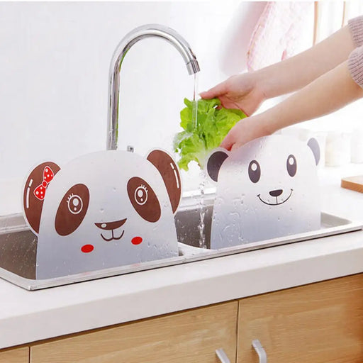 Panda Sink Splash Guards Set - Stop Splashes and Keep Your Kitchen Tidy