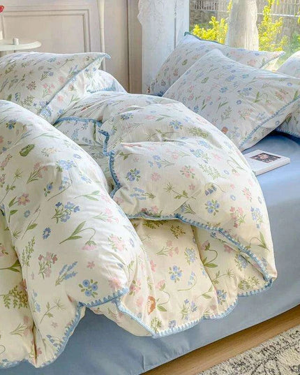 Pastoral Floral Charm Girl's Bedding Collection
