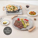 Versatile Portable Stainless Steel Korean BBQ Grill Pan for Outdoor Gatherings