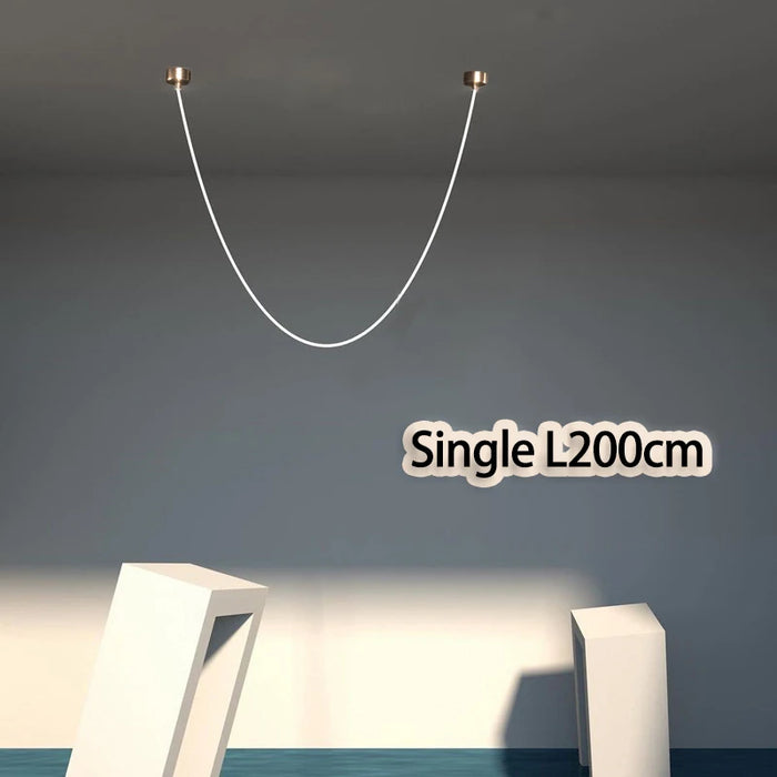 Sleek LED Pendant Light Fixture for Stylish Home Illumination