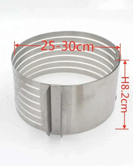 Versatile Stainless Steel Cake Slicing Set for Perfect Layered Creations