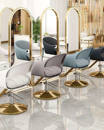 Premium Leather Salon Styling Chair for Exceptional Comfort and Versatility