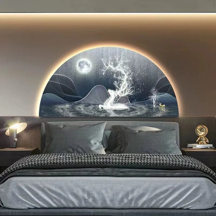 LED Reindeer Wall Art with Ambient Light