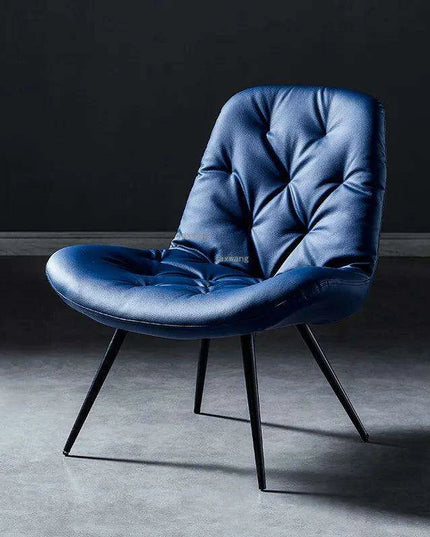 Nordic Elegance Leather Single Sofa: Redefine Comfort and Style in Your Living Space