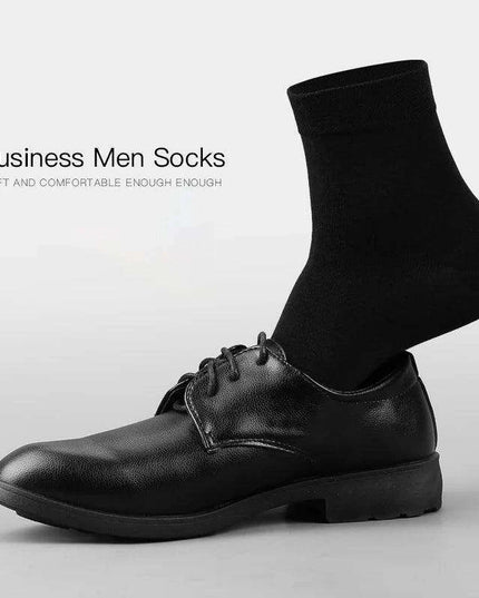Chic Men's Cotton Dress Socks for Every Occasion