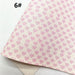 Pink Sparkle Heart Cloud Print Faux Leather Sheet - Crafting Material