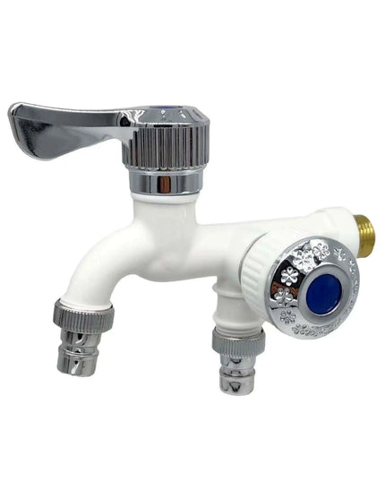 Dual-Function Faucet Adapter for Home and Bathroom Enhancement