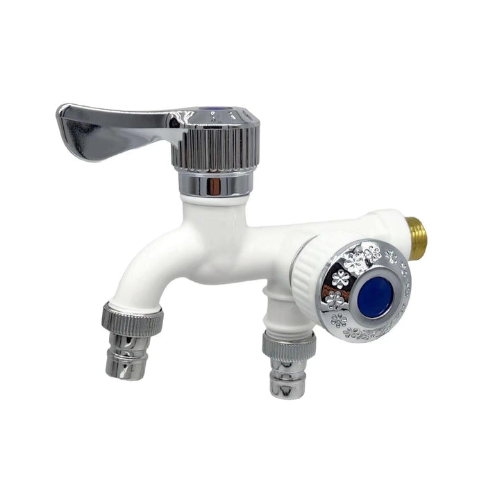 Dual-Function Faucet Adapter for Home and Bathroom Enhancement