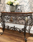 console table-brown